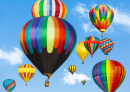 Colorful Hot Air Balloons