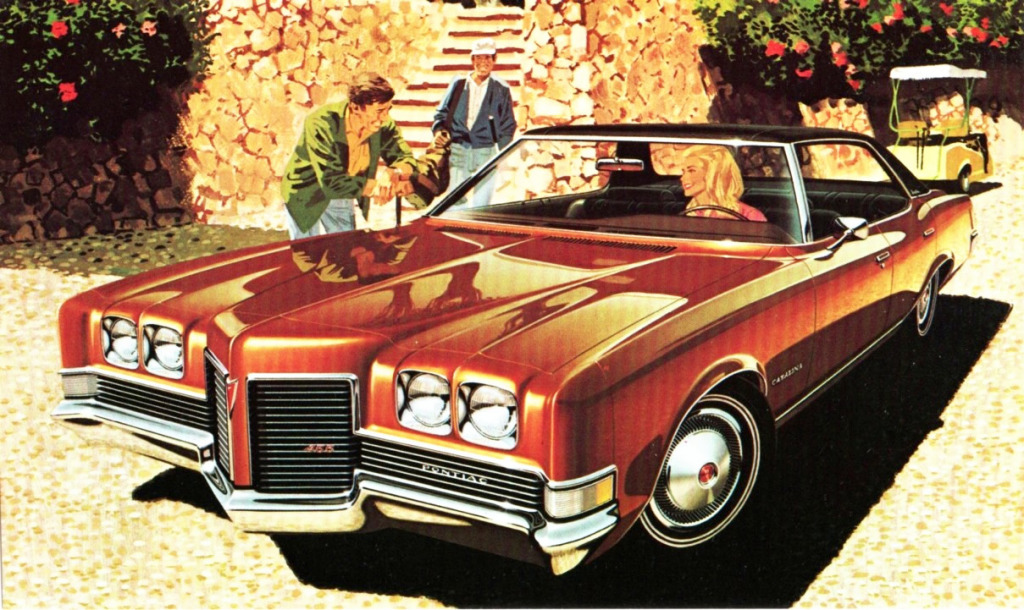 1971 Pontiac Catalina Brougham jigsaw puzzle in Cars & Bikes puzzles on TheJigsawPuzzles.com