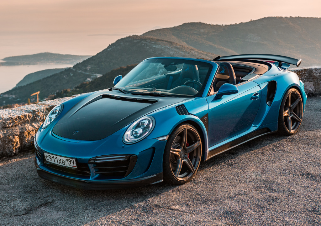 Porsche 911 Turbo S in Monte Carlo jigsaw puzzle in Cars & Bikes puzzles on TheJigsawPuzzles.com