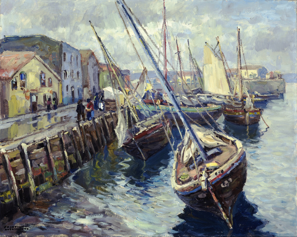 Small Port, Puerto Monti jigsaw puzzle in Piece of Art puzzles on TheJigsawPuzzles.com