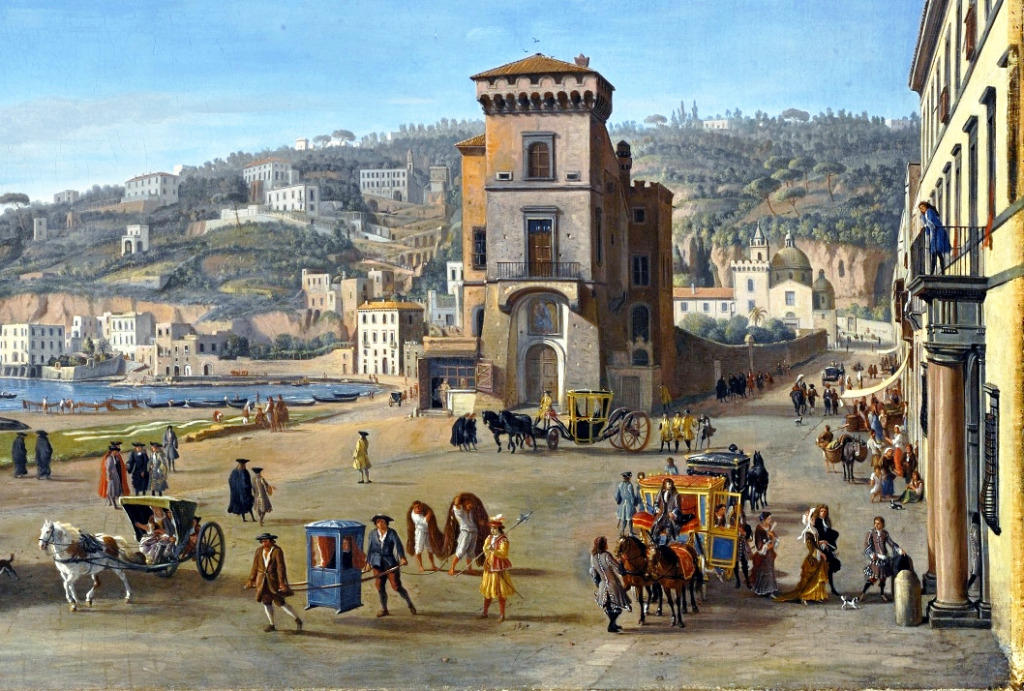 Naples, a View of the Riviera jigsaw puzzle in Piece of Art puzzles on TheJigsawPuzzles.com