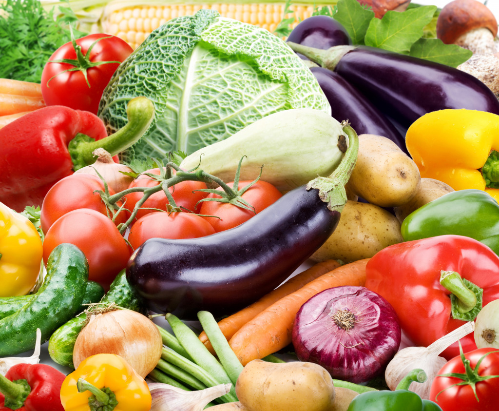 Fresh Vegetables jigsaw puzzle in Fruits & Veggies puzzles on TheJigsawPuzzles.com