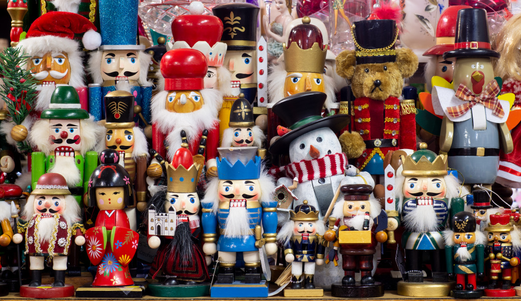 Nutcrackers Collection jigsaw puzzle in Handmade puzzles on TheJigsawPuzzles.com