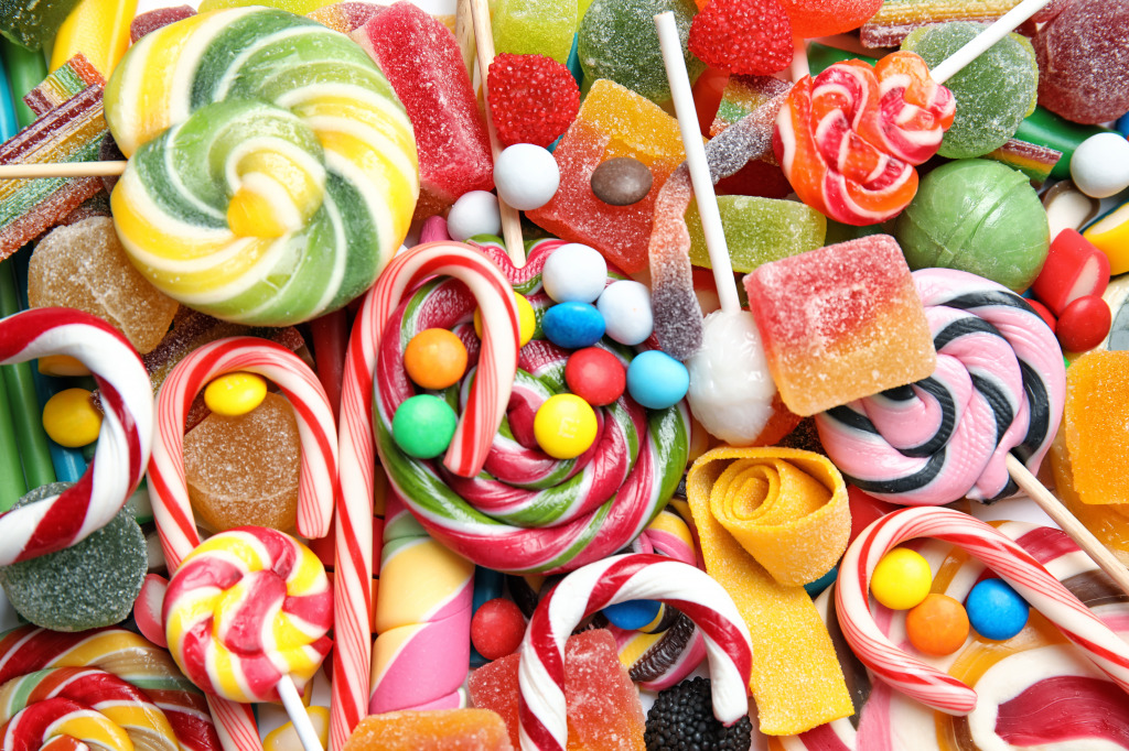Assorted Candies jigsaw puzzle in Macro puzzles on TheJigsawPuzzles.com