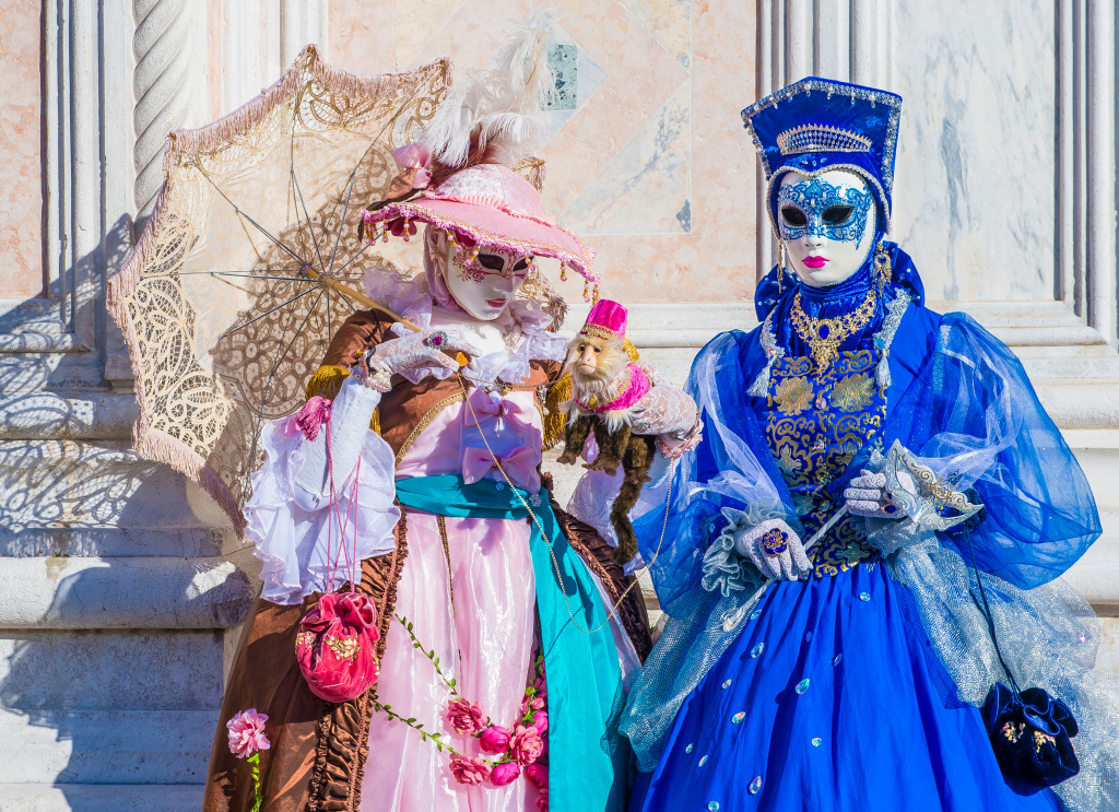 Venice Carnival jigsaw puzzle in Puzzle of the Day puzzles on TheJigsawPuzzles.com