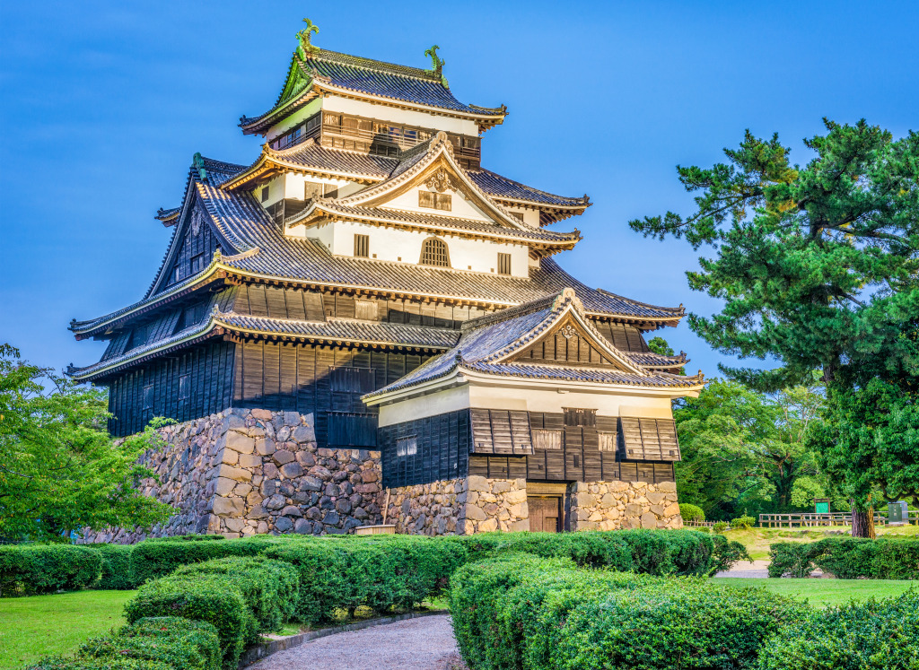 Matsue Castle, Japan jigsaw puzzle in Castles puzzles on TheJigsawPuzzles.com