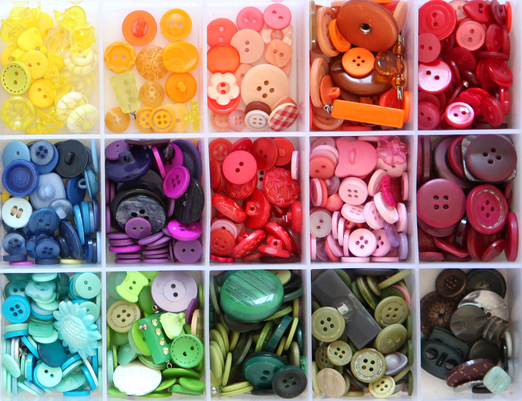 Colored Buttons jigsaw puzzle in Handmade puzzles on TheJigsawPuzzles.com