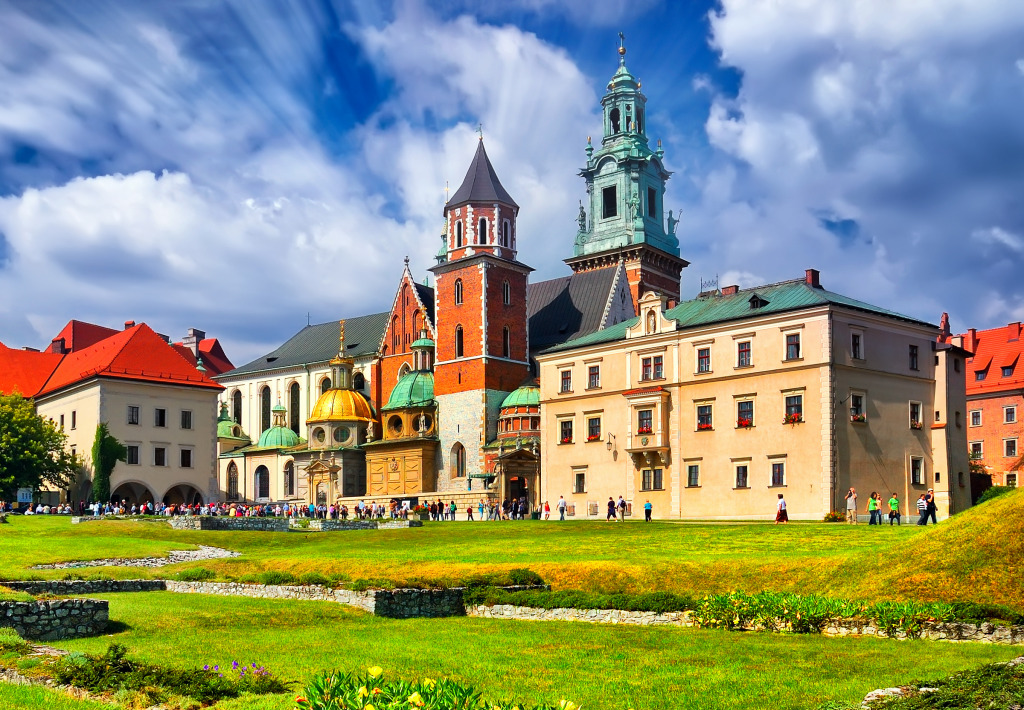 Wawel Castle, Krakow, Poland jigsaw puzzle in Castles puzzles on TheJigsawPuzzles.com