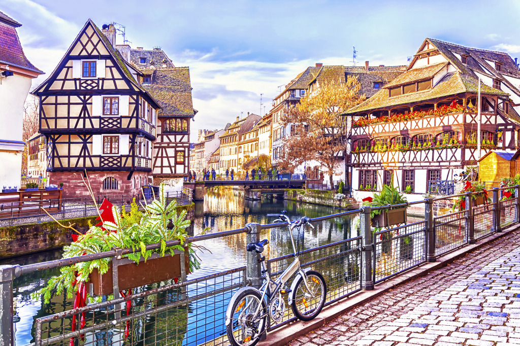 La Petite France, Strasbourg jigsaw puzzle in Street View puzzles on TheJigsawPuzzles.com