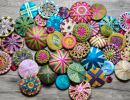 Passementerie Buttons or Dorset Buttons