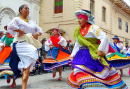 Parade in Cuenca, Ecuador