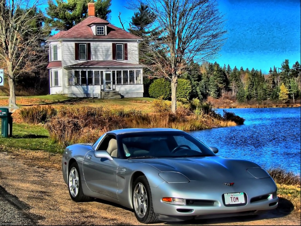 Tom's Corvette jigsaw puzzle in Cars & Bikes puzzles on TheJigsawPuzzles.com