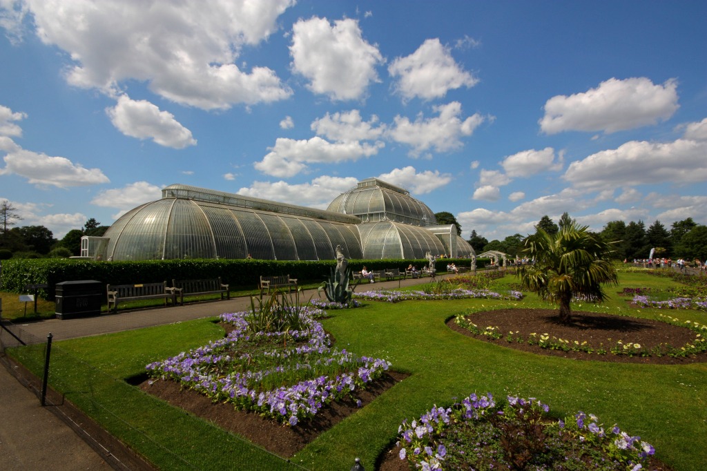 Palm House, Kew Gardens jigsaw puzzle in Flowers puzzles on TheJigsawPuzzles.com