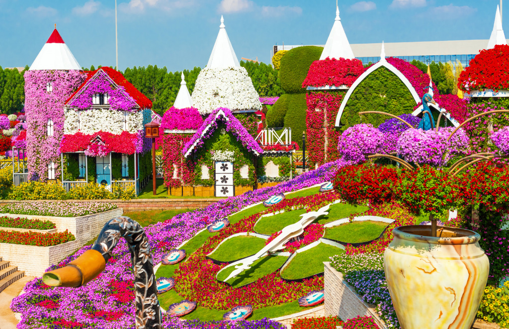 Dubai Miracle Garden, UAE jigsaw puzzle in Flowers puzzles on TheJigsawPuzzles.com