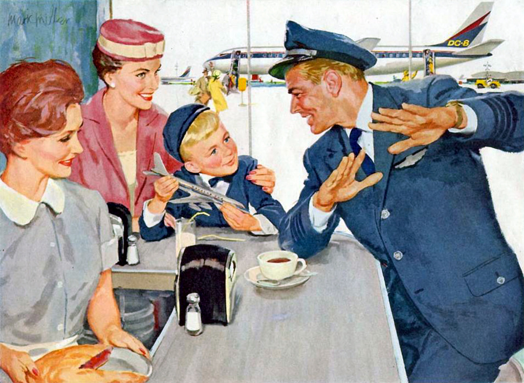 1959 Douglas Aircraft Ad jigsaw puzzle in Aviation puzzles on TheJigsawPuzzles.com