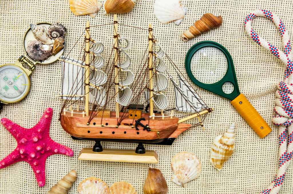 Model Ship jigsaw puzzle in Macro puzzles on TheJigsawPuzzles.com