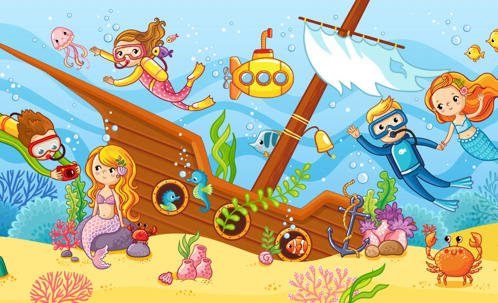 Underwater Adventures jigsaw puzzle in Kids Puzzles puzzles on TheJigsawPuzzles.com