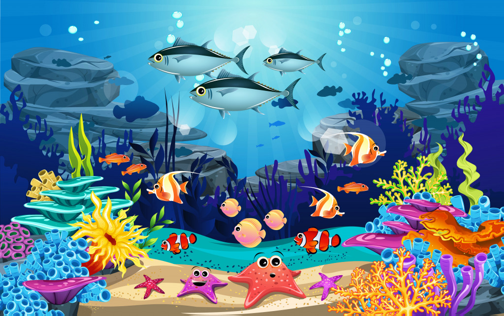 Coral Reef jigsaw puzzle in Under the Sea puzzles on TheJigsawPuzzles.com