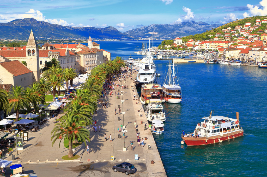 Adriatic Sea, Trogir, Croatia jigsaw puzzle in Puzzle of the Day puzzles on TheJigsawPuzzles.com