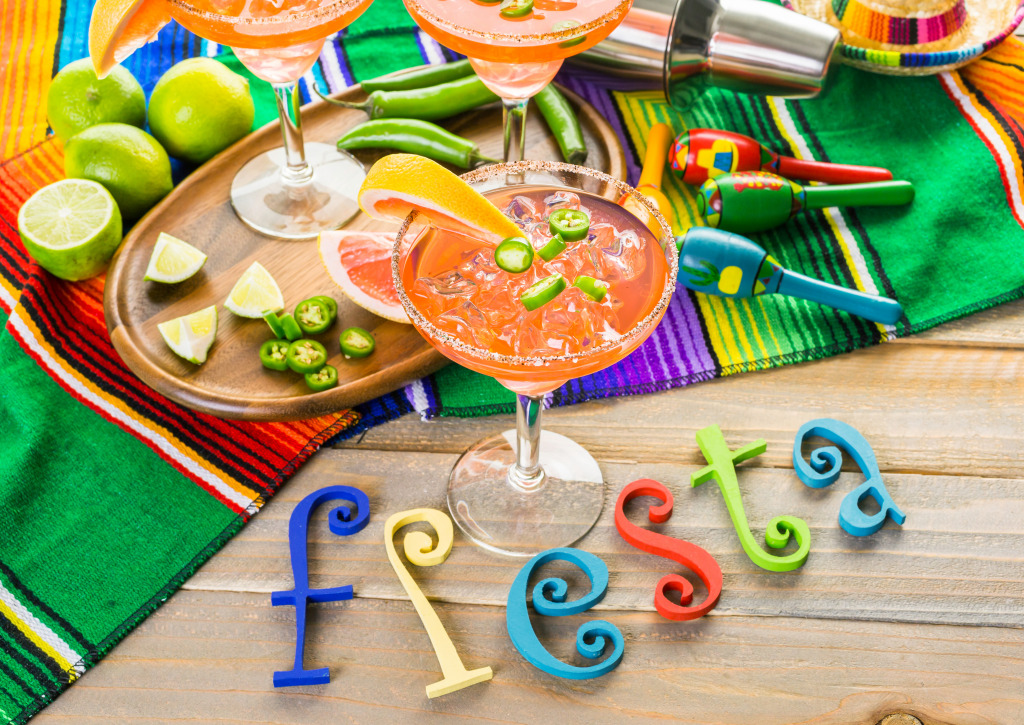 Spicy Grapefruit Margarita jigsaw puzzle in Puzzle of the Day puzzles on TheJigsawPuzzles.com