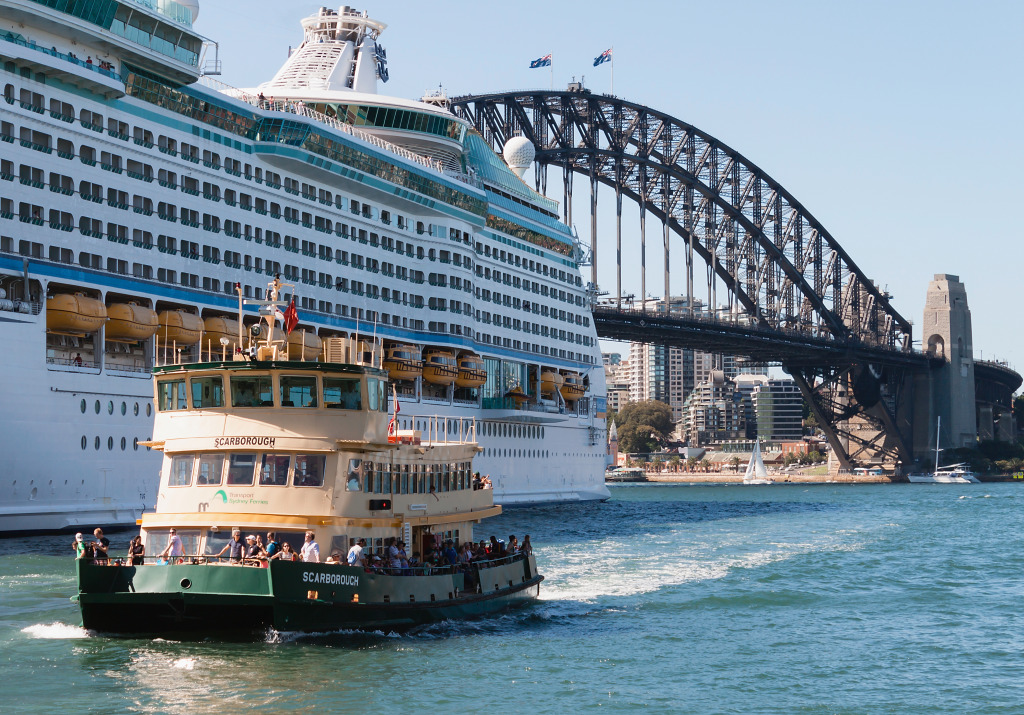 Sydney Harbour Bridge, Australia jigsaw puzzle in Bridges puzzles on TheJigsawPuzzles.com