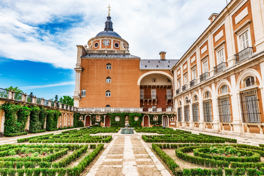 Royal Palace of Aranjuez, Madrid, Spain jigsaw puzzle in Castles puzzles on TheJigsawPuzzles.com