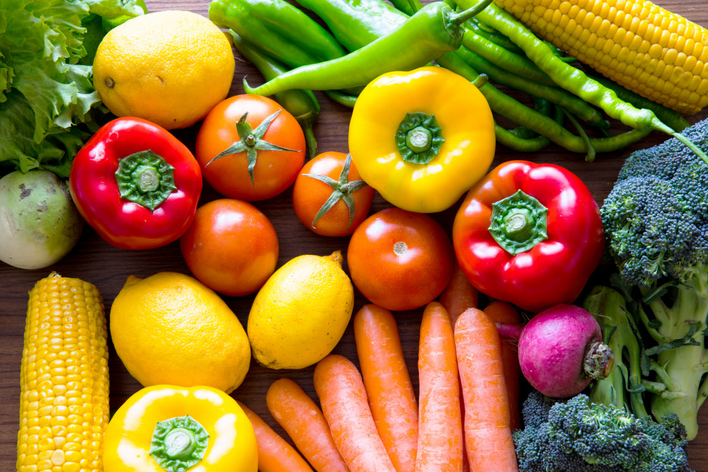 Fresh Vegetables jigsaw puzzle in Fruits & Veggies puzzles on TheJigsawPuzzles.com