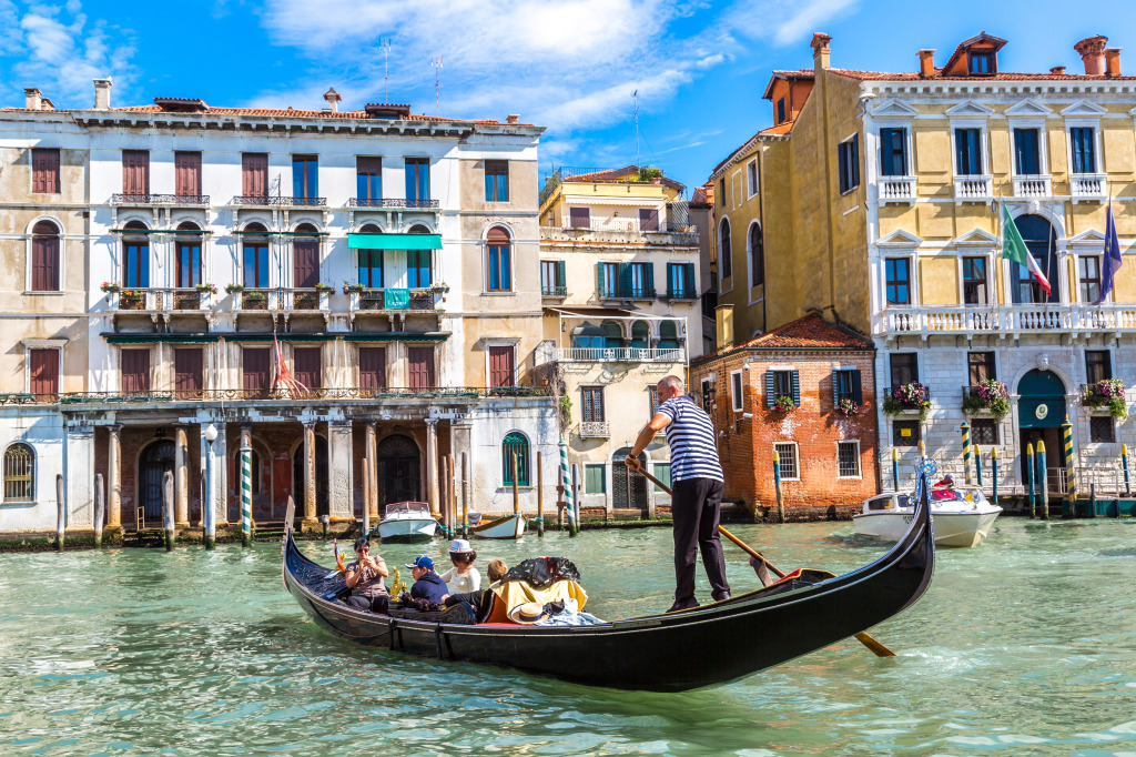 Grand Canal, Venice, Italy jigsaw puzzle in Puzzle of the Day puzzles on TheJigsawPuzzles.com