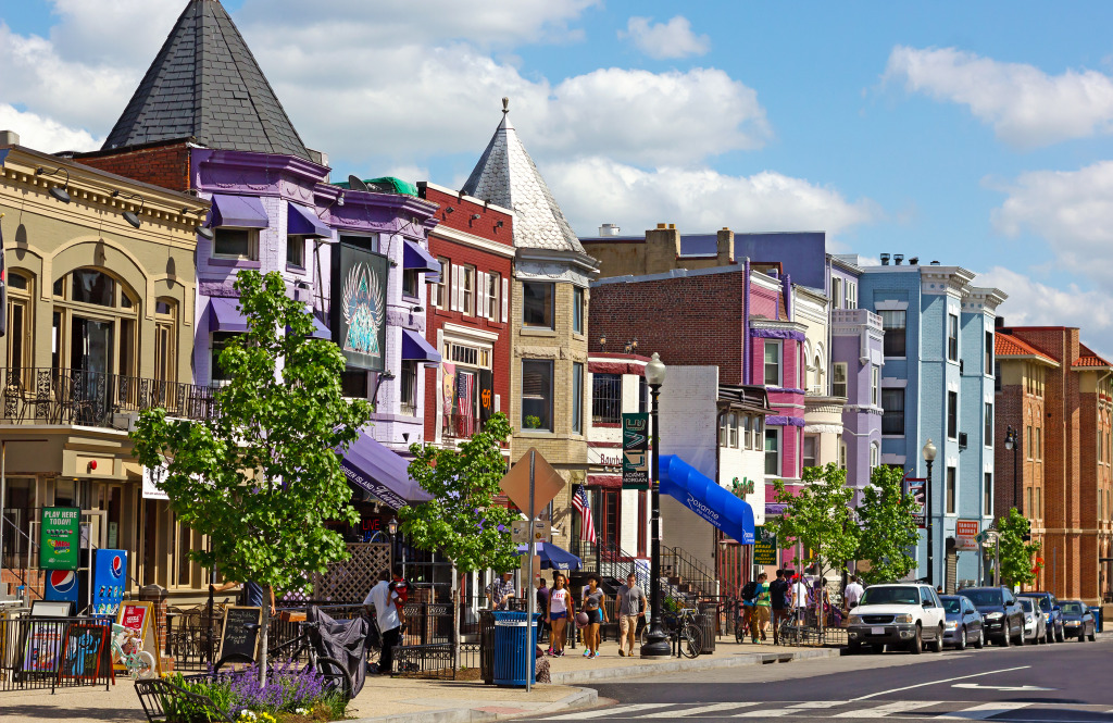 Adams Morgan Neighborhood, Washington DC jigsaw puzzle in Street View puzzles on TheJigsawPuzzles.com