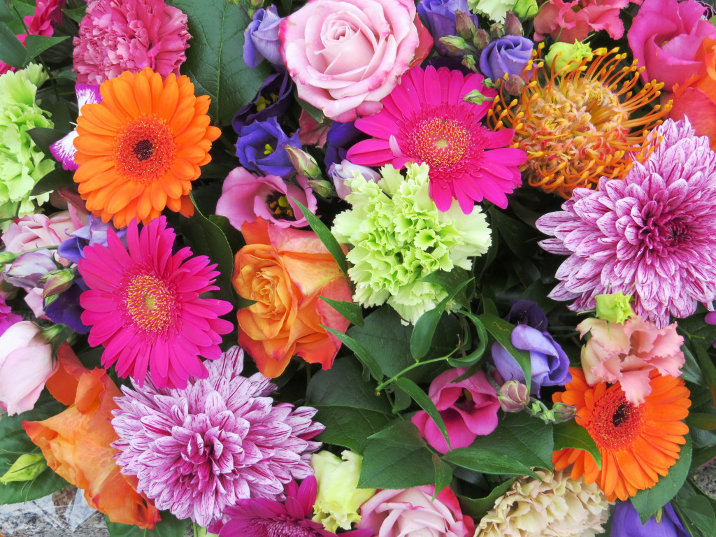 Floral Arrangement jigsaw puzzle in Puzzle of the Day puzzles on TheJigsawPuzzles.com