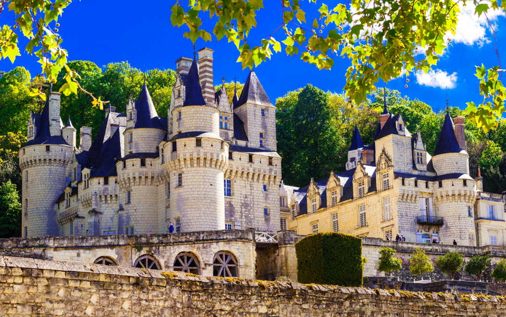Usse Castle, Loire valley, France jigsaw puzzle in Castles puzzles on TheJigsawPuzzles.com