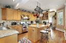 Kitchen with Light Wood Cabinetry