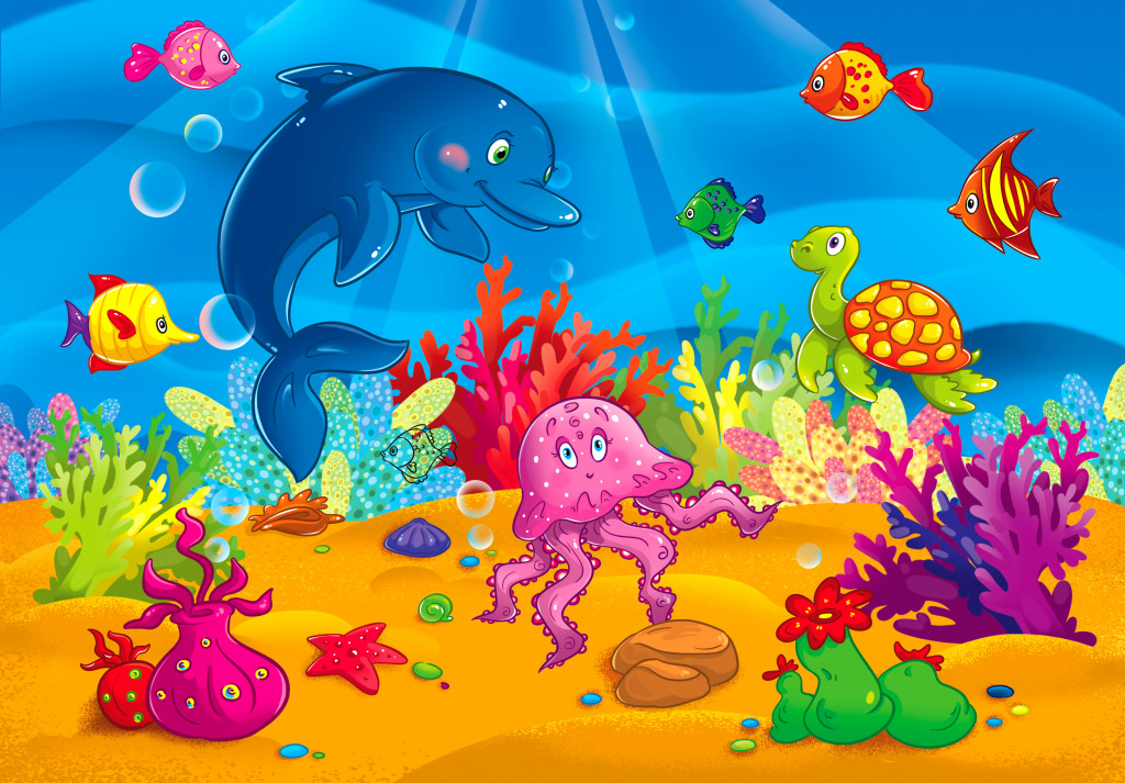 At the Bottom of the Sea jigsaw puzzle in Under the Sea puzzles on TheJigsawPuzzles.com