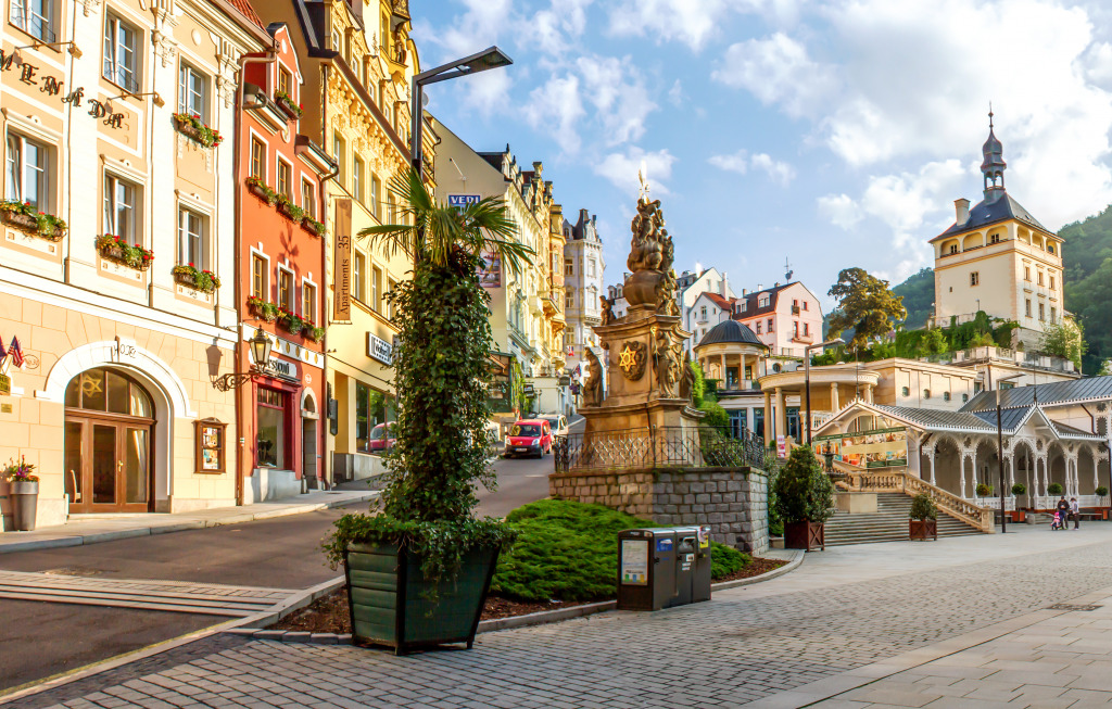 Karlovy Vary, Czech Republic jigsaw puzzle in Street View puzzles on TheJigsawPuzzles.com