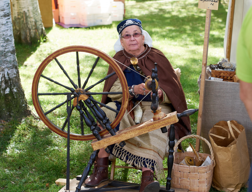 Medieval Festival in Hämeenlinna, Finland jigsaw puzzle in People puzzles on TheJigsawPuzzles.com