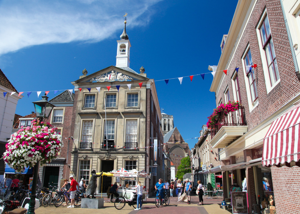 Old Town Hall, Brielle, the Netherlands jigsaw puzzle in Street View puzzles on TheJigsawPuzzles.com