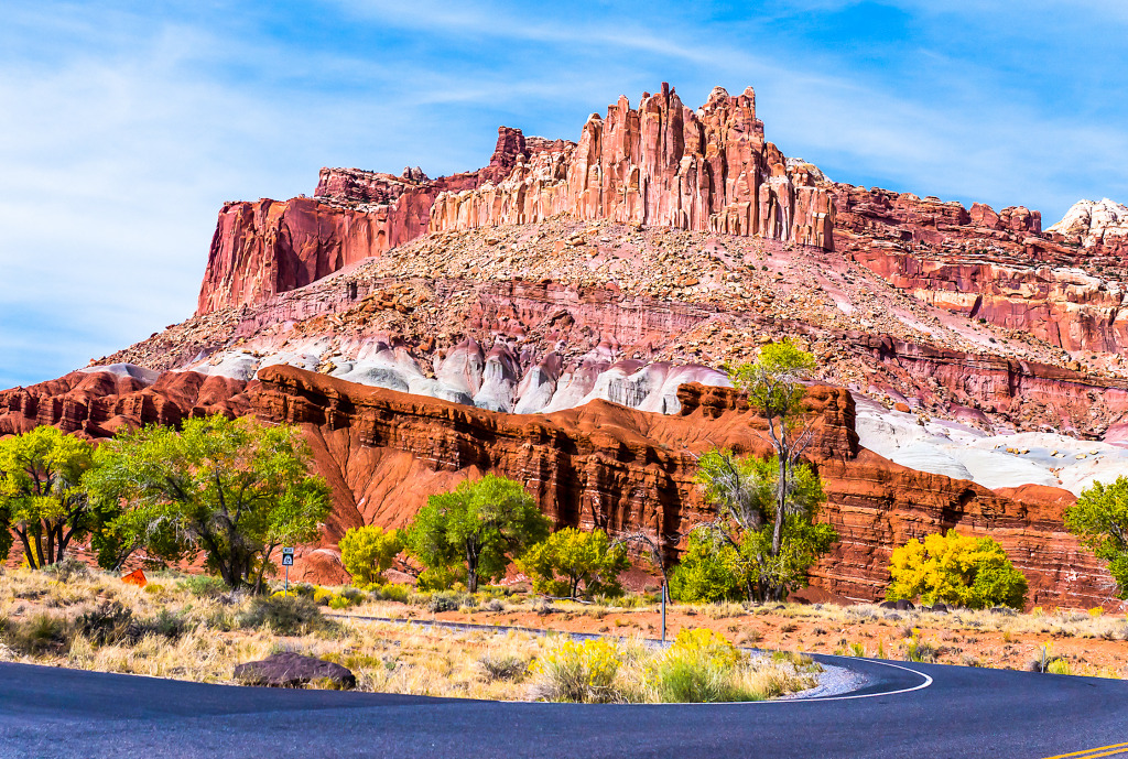 Red Rock Canyon, Nevada jigsaw puzzle in Puzzle of the Day puzzles on TheJigsawPuzzles.com