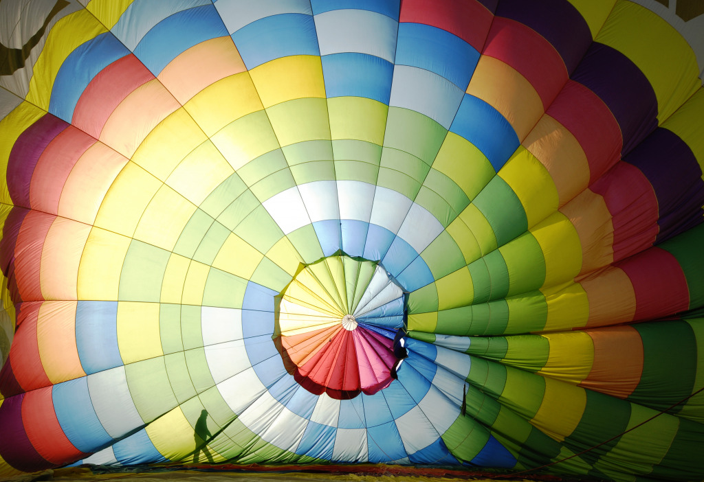Inside a Hot Air Balloon jigsaw puzzle in Aviation puzzles on TheJigsawPuzzles.com