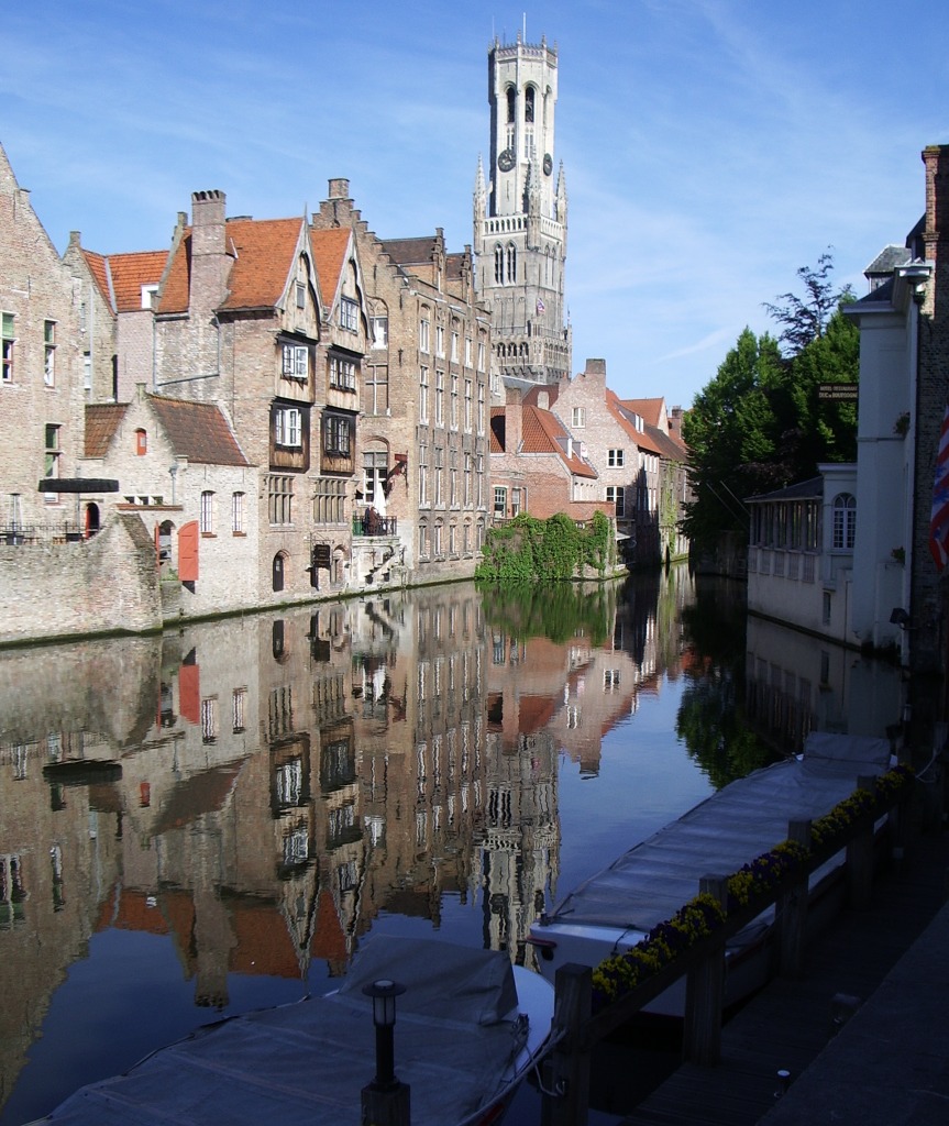 Bruges jigsaw puzzle in Puzzle of the Day puzzles on TheJigsawPuzzles.com