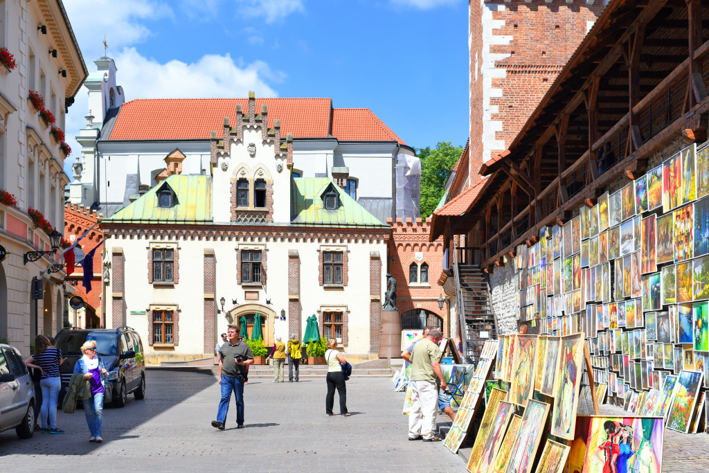 Krakow, Poland jigsaw puzzle in Street View puzzles on TheJigsawPuzzles.com