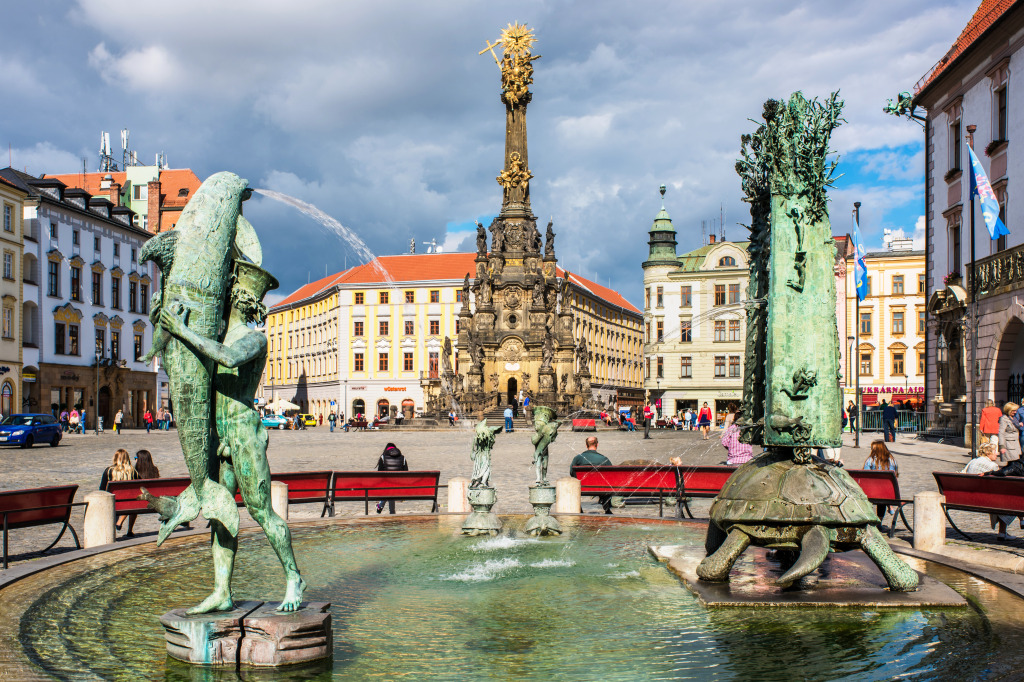 Olomouc, Czech Republic jigsaw puzzle in Waterfalls puzzles on TheJigsawPuzzles.com