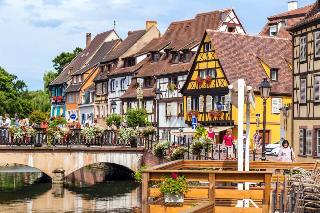 Colmar, France jigsaw puzzle in Bridges puzzles on TheJigsawPuzzles.com