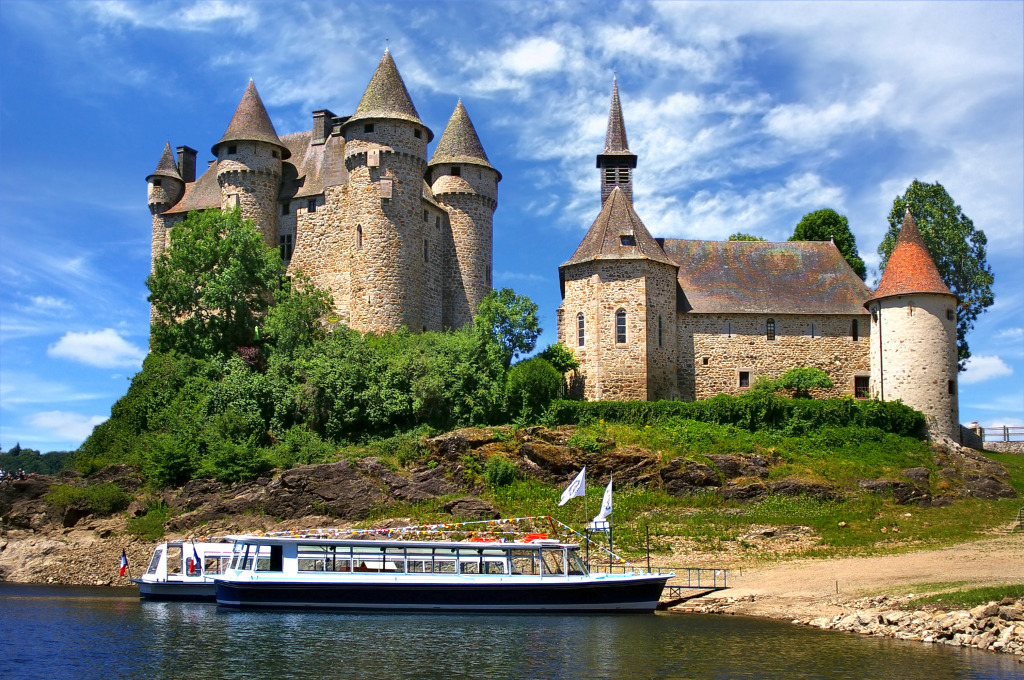 Castle of Val, France jigsaw puzzle in Castles puzzles on TheJigsawPuzzles.com