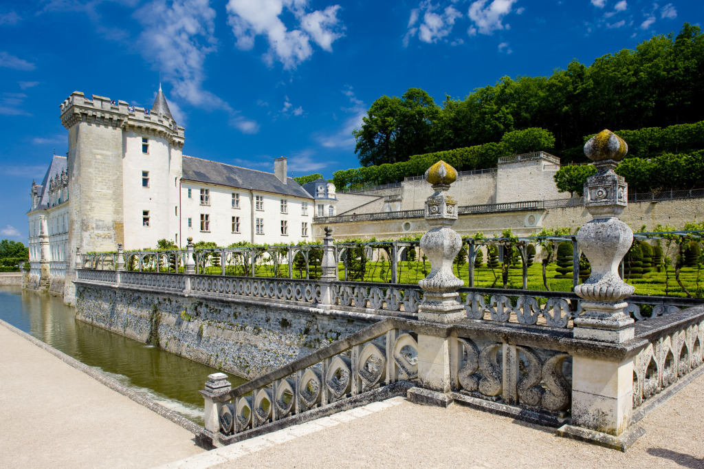 Villandry Castle, Indre-et-Loire, France jigsaw puzzle in Castles puzzles on TheJigsawPuzzles.com