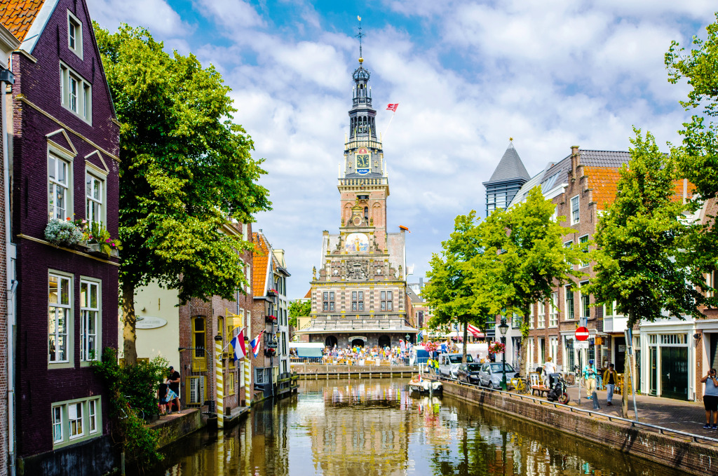 Alkmaar, The Netherlands jigsaw puzzle in Street View puzzles on TheJigsawPuzzles.com