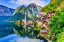 Hallstatt Mountain Village, Austrian Alps