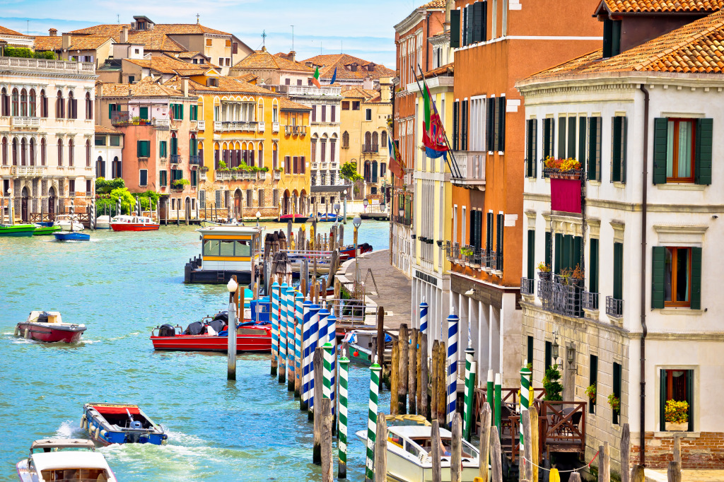 Grand Canal in Venice, Italy jigsaw puzzle in Street View puzzles on TheJigsawPuzzles.com