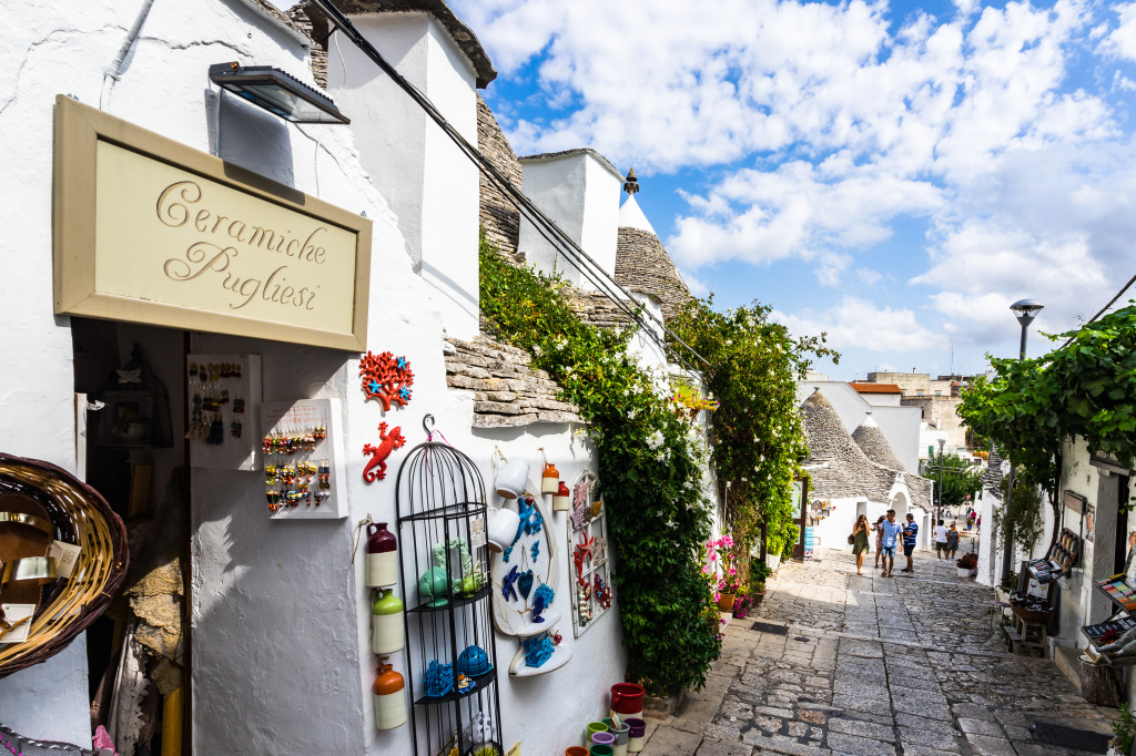 Alberobello, Apulia, Italy jigsaw puzzle in Street View puzzles on TheJigsawPuzzles.com