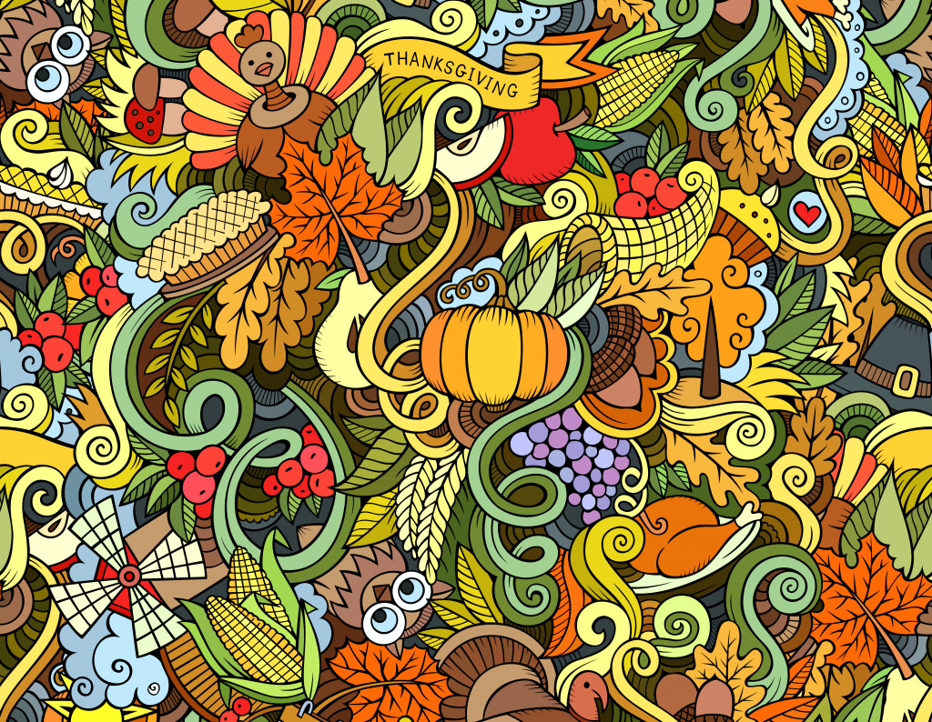 Happy Thanksgiving! jigsaw puzzle in Puzzle of the Day puzzles on TheJigsawPuzzles.com