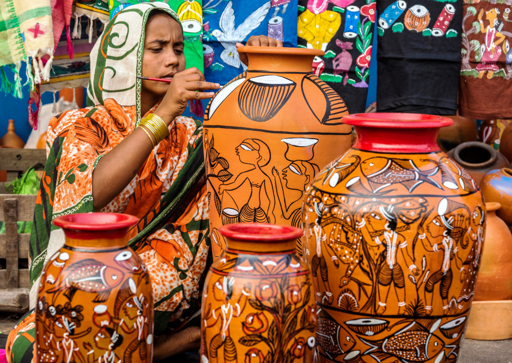 State Handicrafts Expo in Kolkata, India jigsaw puzzle in Handmade puzzles on TheJigsawPuzzles.com